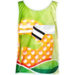 Pre-Production Sample Hoppla Jackal Polyester Caddy Bib with PVC Name Sleeve - Image 6