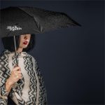 Serendipio Salem Recycled PET Compact Umbrella with EVA Pouch - Image 11