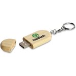 Okiyo Benkyou Bamboo Flash Drive Keyholder - 8GB - Image 3