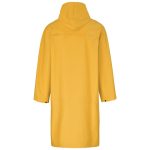 Light Duty Storm Rubberised Polyester/PVC Raincoat - Yellow - Image 2