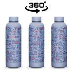 Kooshty Bermuda Recycled Stainless Steel Water Bottle – 800ml - Image 3