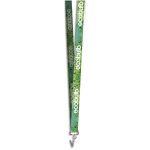 Crocodile Clip Double-Sided Sublimation Satin Lanyard - Image 5