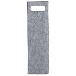 Hoppla Velto RPET Felt Single Wine Bottle Carrier - Image 2
