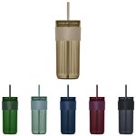 Serendipio Mayfair Plastic Tumbler & Straw – 650ml - Image 4