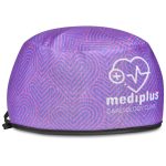 Sample Hoppla Halo Polyester Nurse Theatre Cap - Image 3