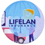 Pre-Printed Sample Hoppla Cuppa Neoprene Car Cup Coaster - Image 4