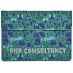 Pre-Printed Sample Hoppla Revo RPET Felt Document Holder - Image 6