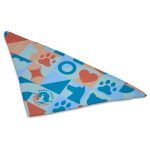 Pre-Production Sample Hoppla Tyson Small Polyester Dog Bandana - Image 3